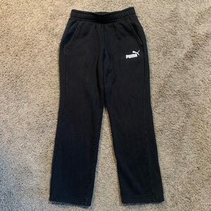 Men’s Puma Black Athletic Sweat Pants Small